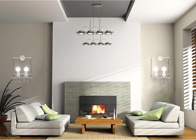 The Stickman Swing Lamp ( Cute Lamp for Bedroom )