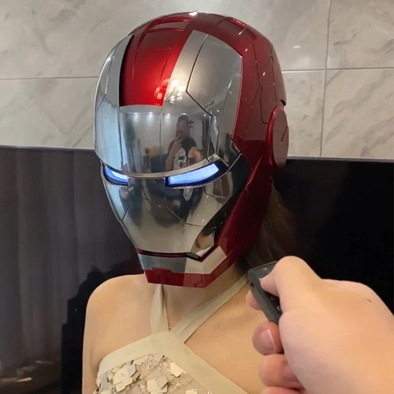 XSociety®️ Official MK5 Iron Man Helmet - in Built Jarvis AI