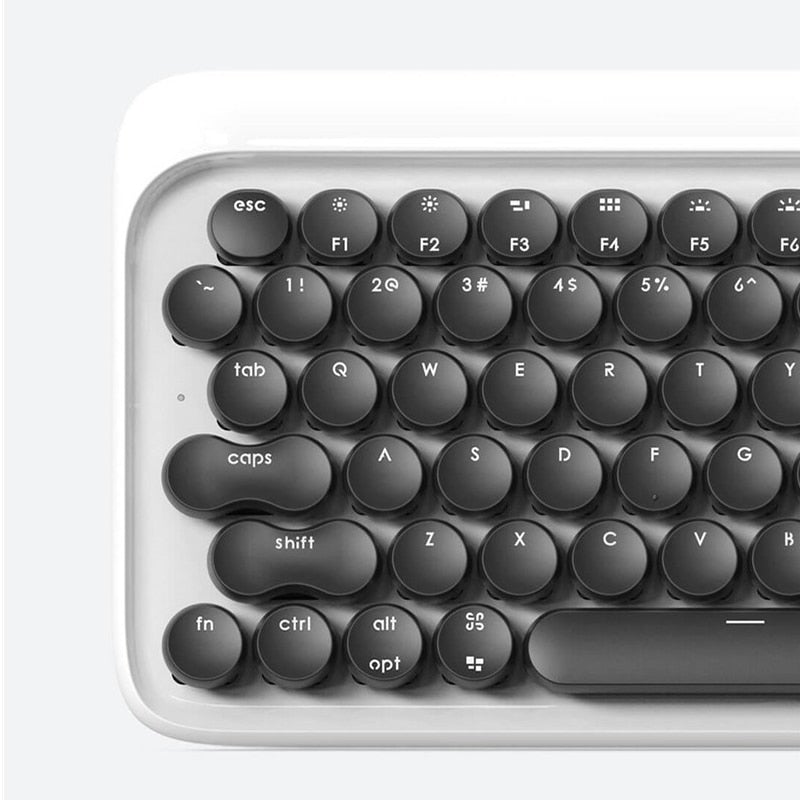 LOFREE® Retro Mechanical Keyboard - Wireless Gaming Keyboard for PC , Laptop , Tablet & Phone