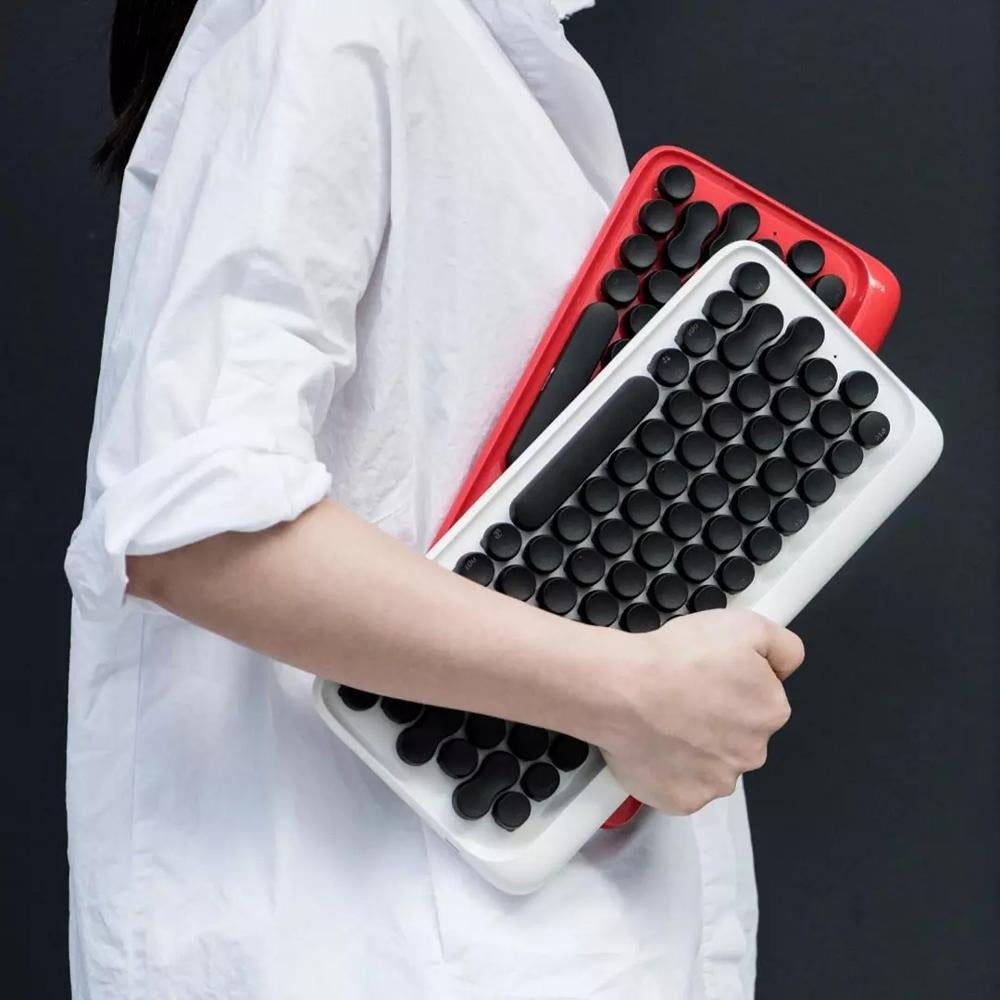 LOFREE® Retro Mechanical Keyboard - Wireless Gaming Keyboard for PC , Laptop , Tablet & Phone