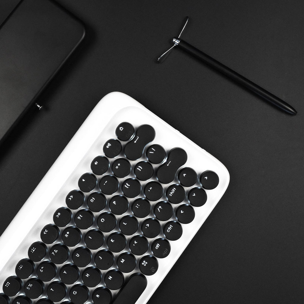 LOFREE® Retro Mechanical Keyboard - Wireless Gaming Keyboard for PC , Laptop , Tablet & Phone
