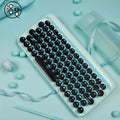 LOFREE® Retro Mechanical Keyboard - Wireless Gaming Keyboard for PC , Laptop , Tablet & Phone