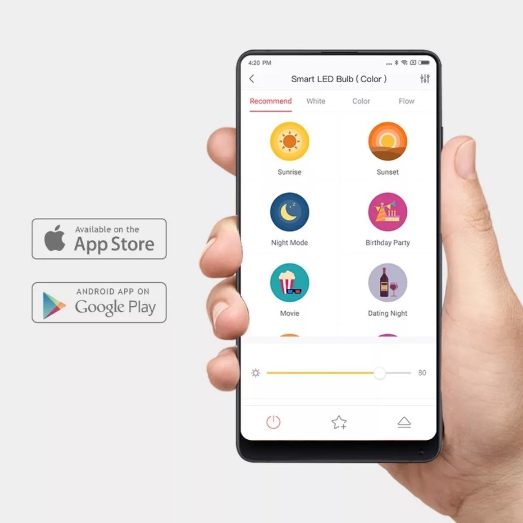 Yeelight® Pro Smart Bulb ( Smart Bulb with Alexa & Google Home )