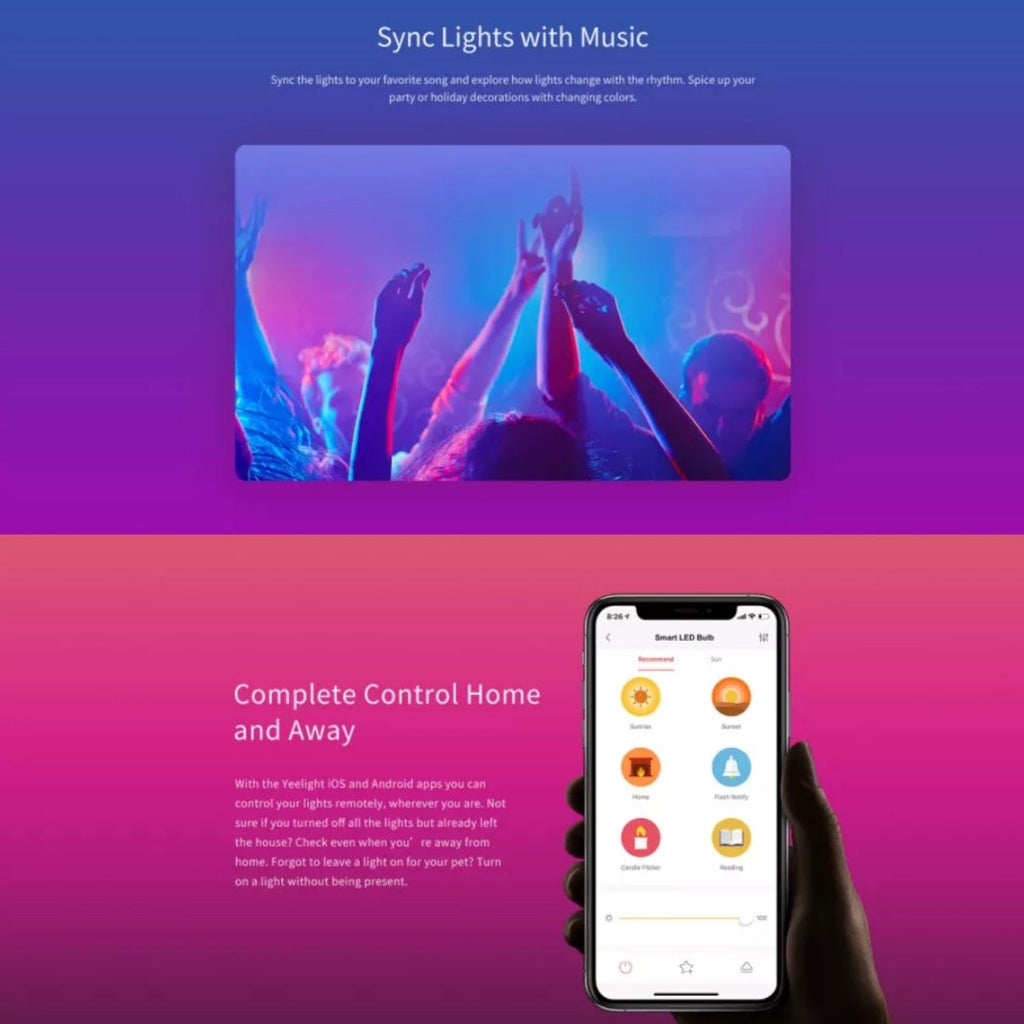 Yeelight® Pro Smart Bulb ( Smart Bulb with Alexa & Google Home )