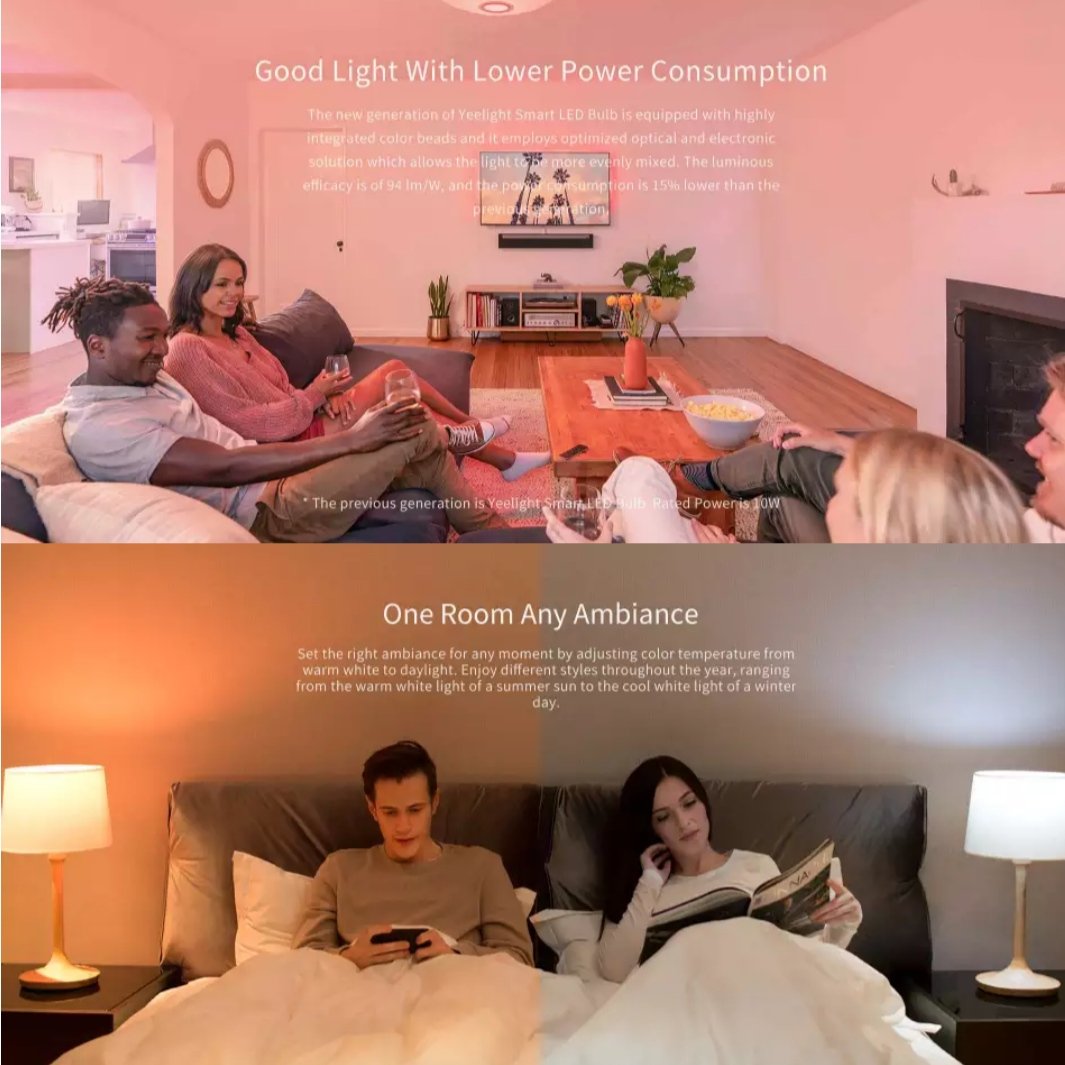 Yeelight® Pro Smart Bulb ( Smart Bulb with Alexa & Google Home )