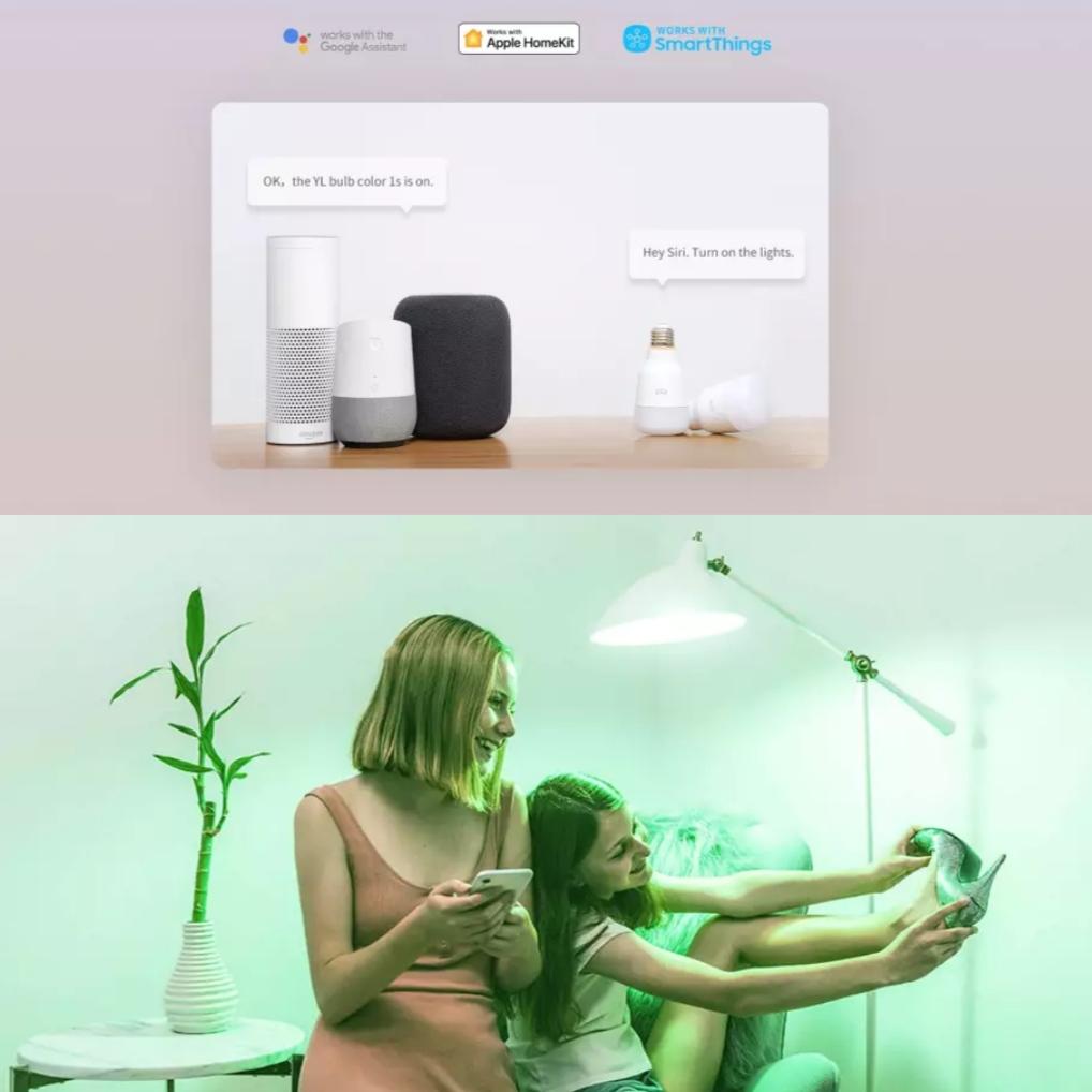 Yeelight® Pro Smart Bulb ( Smart Bulb with Alexa & Google Home )
