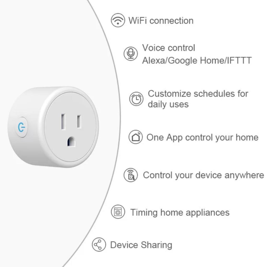 Frankever® Smart Plug for Google Home & Alexa ( US Version )