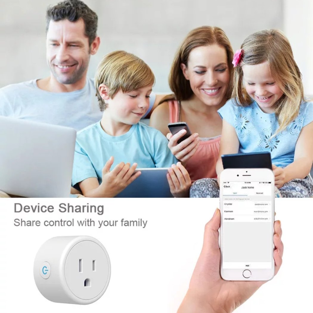 Frankever® Smart Plug for Google Home & Alexa ( US Version )