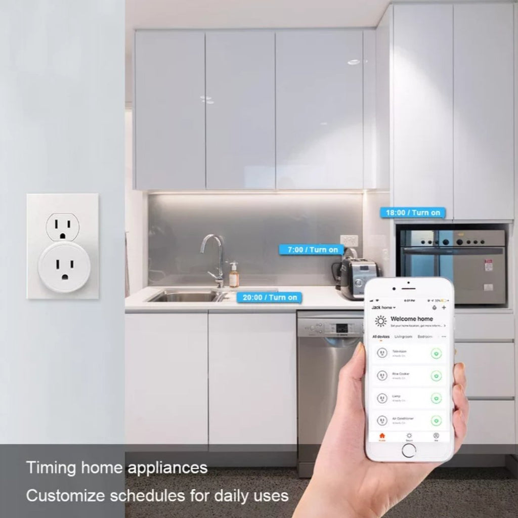 Frankever® Smart Plug for Google Home & Alexa ( US Version )