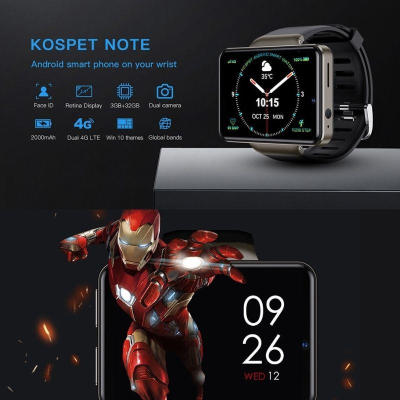 The Kospet Note ( Smartwatch with SIM card )